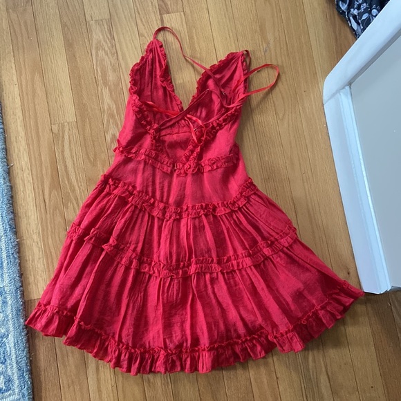 Hello molly red dress - Picture 2 of 2